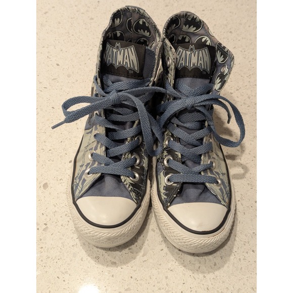 Converse DC Comics Chuck Taylor All Star High Batman Sz 3 Mens / 5 Womens 35 EU - Picture 2 of 12